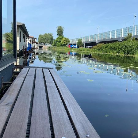 Unieke Woonark Met Privetuin En Free Parking. Apartment Rotterdam Bagian luar foto