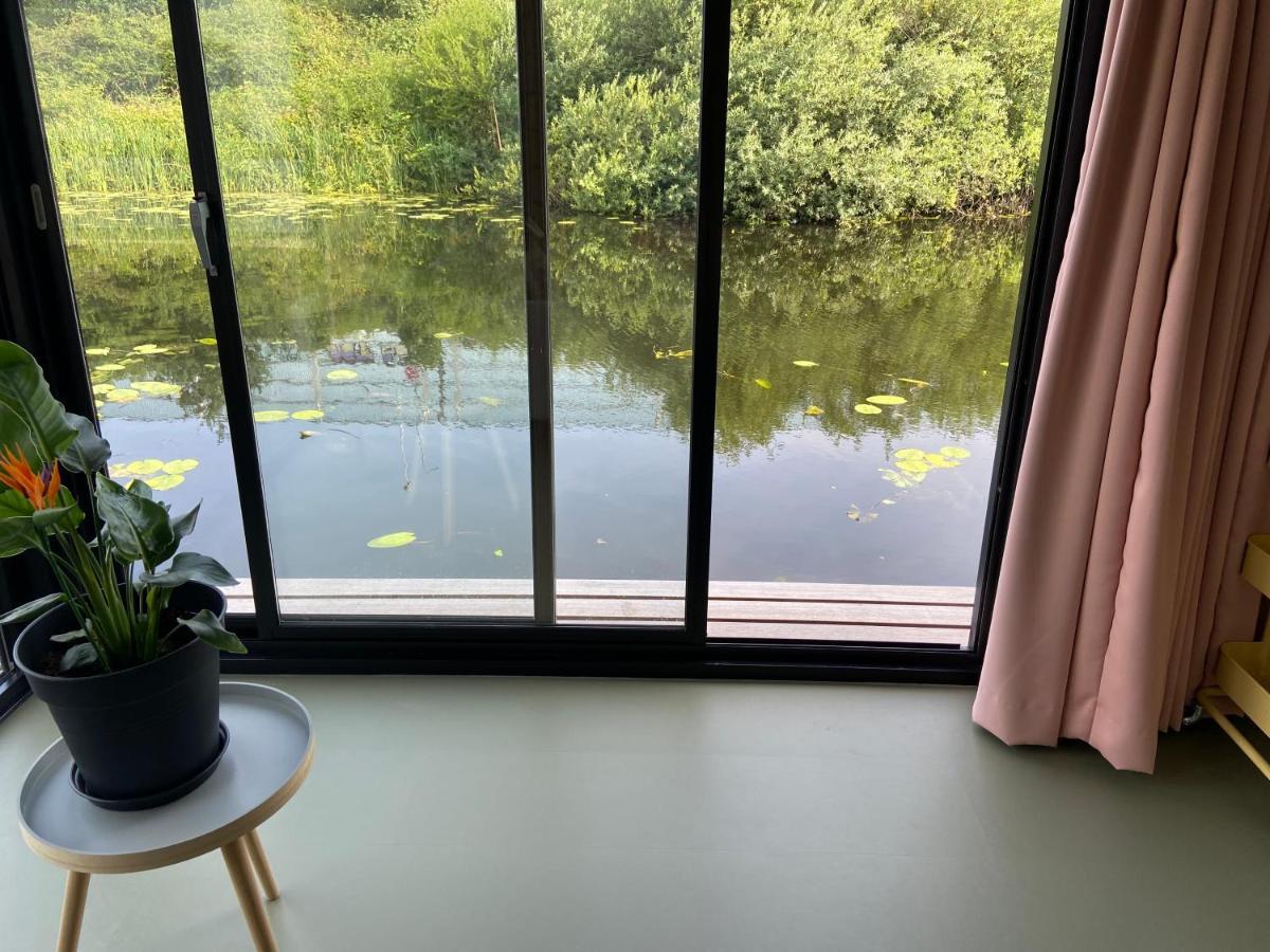 Unieke Woonark Met Privetuin En Free Parking. Apartment Rotterdam Bagian luar foto