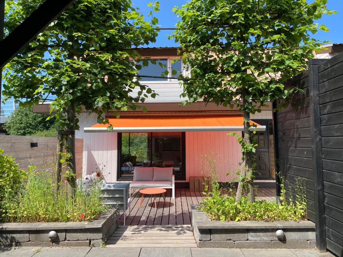 Unieke Woonark Met Privetuin En Free Parking. Apartment Rotterdam Bagian luar foto